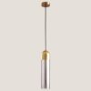 ΦΩΤΙΣΤΙΚΟ ΚΡΕΜΑΣΤΟ ΜΟΝΟ Ε14X1 SMOKY/ΧΡΥΣΟ EUROLAMP 144-40010