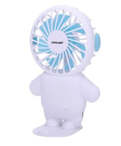 ΑΝΕΜΙΣΤΗΡΑΣ ΧΕΙΡΟΣ ΕΠΑΝΑΦΟΡΤΙΖΟΜΕΝΟΣ ΜΕ USB Φ8 ΛΕΥΚΟ-ΜΠΛΕ EUROLAMP – 300-20526