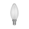 ΛΑΜΠΑ LED ΚΕΡΙ CROSSED FILAMENT 6.5W E14 6500K 220-240V MILKY EUROLAMP – 147-78141