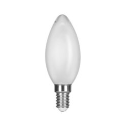 ΛΑΜΠΑ LED ΚΕΡΙ CROSSED FILAMENT 6.5W E14 6500K 220-240V MILKY EUROLAMP – 147-78141