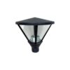 ΦΩΤΙΣΤΙΚΟ ΚΟΡΥΦΗΣ ΓΚΡΙ ΑΛΟΥΜΙΝΙΟΥ E27 IP65 EUROLAMP 145-57550