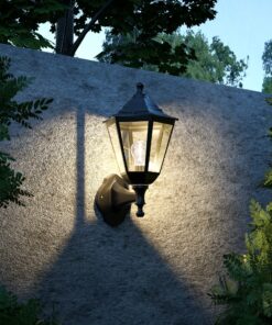 it-Lighting Redfish 1xE27 Outdoor Wall Lamp Black D:36cmx23.5cm (80202614)