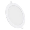 GloboStar® 60188 Χωνευτό LED Panel Φ22cm 20W 2180lm 120° AC 220-240V IP20 Φ22.2 x Υ1.9cm Ψυχρό Λευκό 6000K – 3 Years Warranty