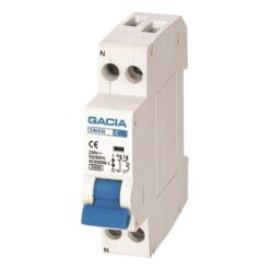 ΑΥΤΟΜΑΤΑΚΙ ΜΟΝΟΠΟΛΙΚΟ 2X10A 1P+Ν 3KA GACIA EUROLAMP – 500-42321