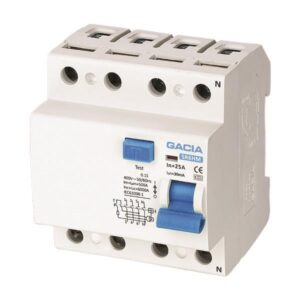 ΡΕΛΕ ΔΙΑΡΡΟΗΣ 4Χ63Α 30mΑ GACIA TYPE A EUROLAMP – 500-37024