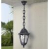 FUMAGALLI SICHEM ANNA ΚΡΕΜΑΣΤΟ ΦΩΤΙΣΤΙΚΟ ΕΞΑΓΩΝΟ  ΜΑΥΡΟ 220x800mm E27 EUROLAMP – 145-26008