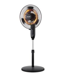 ΑΝΕΜΙΣΤΗΡΑΣ ΟΡΘΟΣΤΑΤΗΣ Φ40 35W ΚΑΙ ΘΕΡΜΑΝΤΙΚΟ 2000W ΜΑΥΡΟΣ 2 ΣΕ 1 EUROLAMP – 300-20018