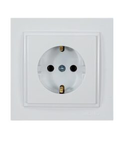 ΠΡΙΖΑ ΣΟΥΚΟ 16A ΛΕΥΚΗ EUROLAMP – 152-10130