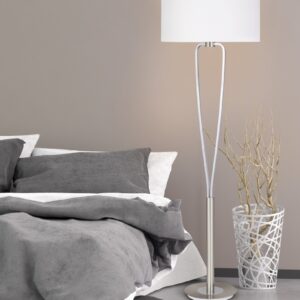 Φωτιστικό Δαπέδου Trio Lighting   E27 Νίκελ Ματ Μεταλλικό    400200107