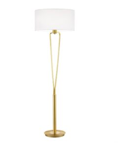 Φωτιστικό Δαπέδου Trio Lighting E27 Ορείχαλκος Ματ Μεταλλικό 400200108