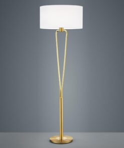 Φωτιστικό Δαπέδου Trio Lighting E27 Ορείχαλκος Ματ Μεταλλικό 400200108