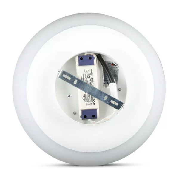 LED επιτοίχιο/πλαφονιέρα φωτιστικό 25W Λευκό 3000K Θερμό λευκό Triac Dimmable V-TAC – 40051