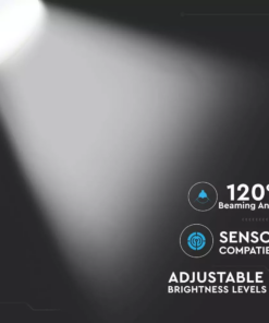 LED επιτοίχιο/πλαφονιέρα φωτιστικό 38W Λευκό 3000K Θερμό λευκό Triac Dimmable V-TAC – 40061