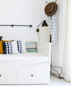 CELIA MATT BLACK WALL LAMP 1 X E14 FARO – 40070