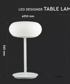LED επιτραπέζιο φωτιστικό 30W Λευκό 3000K Θερμό λευκό Dimmable V-TAC – 40081