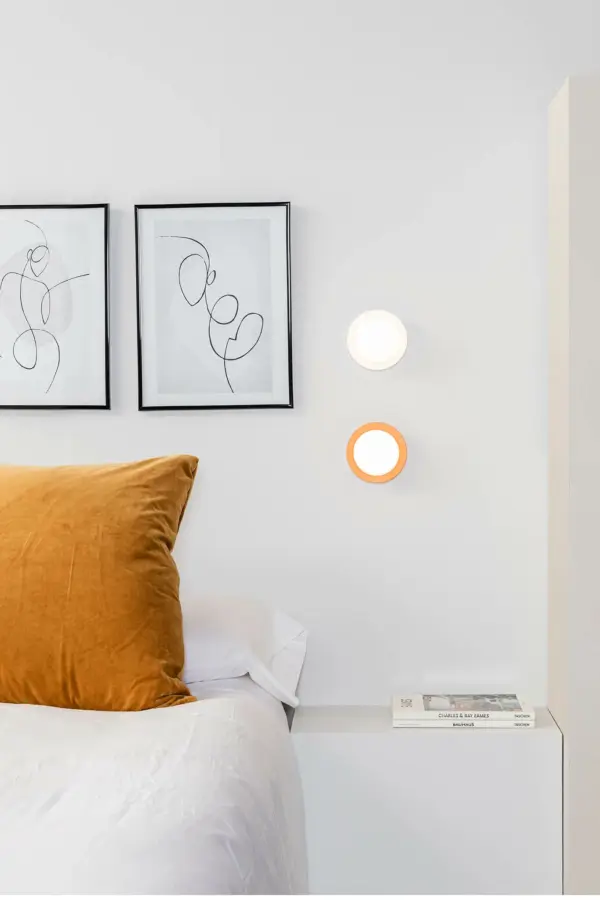 Faro Barcelona MAY Φωτιστικό Τοίχου/Οροφής COB LED σε Λευκό Χρώμα 4W 2700K IP44 – 40095
