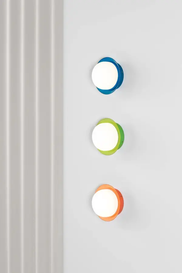 Faro Barcelona MAY Φωτιστικό τοίχου/Οροφής COB LED σε Μπλε Χρώμα 4W 2700K IP44 – 40097