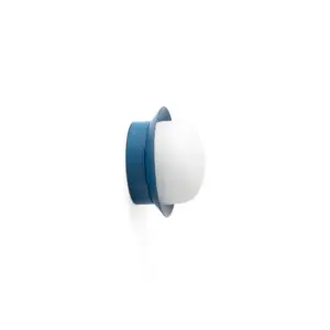 Faro Barcelona MAY Φωτιστικό τοίχου/Οροφής COB LED σε Μπλε Χρώμα 4W 2700K IP44 – 40097