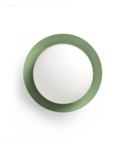 Faro Barcelona MAY Φωτιστικό Τοίχου/Οροφής COB LED σε Πράσινο Χρώμα 4W 2700K IP44 – 40099