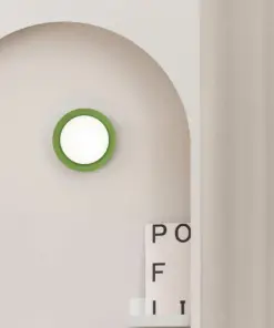 Faro Barcelona MAY Φωτιστικό Τοίχου/Οροφής COB LED σε Πράσινο Χρώμα 4W 2700K IP44 – 40099