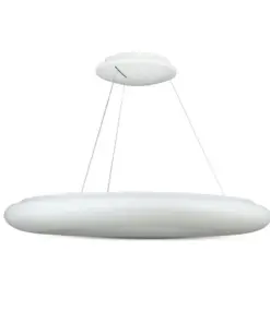 LED κρεμαστό φωτιστικό οροφής 105W Θερμό 3000K λευκό σώμα Dimmable V-TAC – 40101