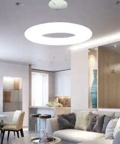LED κρεμαστό φωτιστικό οροφής 105W Θερμό 3000K λευκό σώμα Dimmable V-TAC – 40101