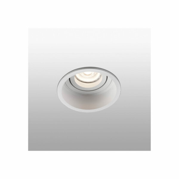 HYDE WHITE ROUND ORIENT. GU10 FARO - 40118