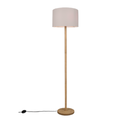 Φωτιστικό Δαπέδου Trio Lighting E27 Ξύλο Φυσικό Ξύλο – 401200101