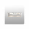 HYDE WHITE SQUARE ORIENT. W/F 2L GU10 FARO – 40122