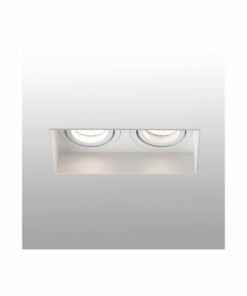 HYDE WHITE SQUARE ORIENT. W/F 2L GU10 FARO – 40122