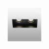 HYDE BLACK SQUARE ORIENT. W/F 2L GU10 FARO – 40123