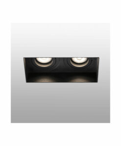 HYDE BLACK SQUARE ORIENT. W/F 2L GU10 FARO – 40123