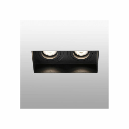 HYDE BLACK SQUARE ORIENT. W/F 2L GU10 FARO – 40123