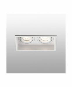 HYDE WHITE SQUARE ORIENT. 2L GU10 FARO – 40126