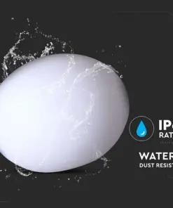 Εξωτερικό φωτιστικό LED μπαταρίας 1W RGB οβάλ επαναφορτιζόμενο V-TAC – 40141