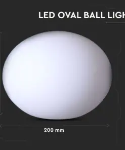 Εξωτερικό φωτιστικό LED μπαταρίας 1W RGB οβάλ επαναφορτιζόμενο V-TAC – 40141