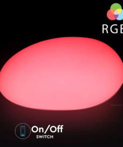 Εξωτερικό φωτιστικό LED μπαταρίας 1W RGB πέτρα επαναφορτιζόμενο V-TAC – 40151
