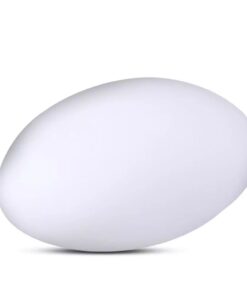 LED φωτιστικό οβάλ σχήμα πέτρας 1W επαναφορτιζόμενη V-TAC RGB IP67 – 40171