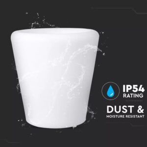 LED φωτιστικό γλάστρα 1W επαναφορτιζόμενη V-TAC RGB IP54 – 40181