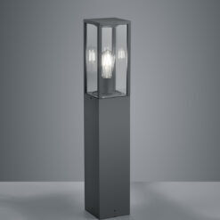 Φωτιστικό Δαπέδου Trio Lighting E27 Ανθρακί Αλουμίνιο IP44 401860142