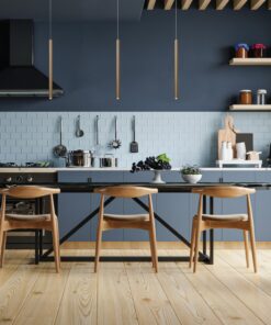 InLight Κρεμαστό φωτιστικό LED 5W 3000K σε μαύρη απόχρωση D:50cm (4018-BL)