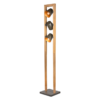Φωτιστικό Δαπέδου Trio Lighting 3χE14   Νίκελ Αντικέ Μεταλλικό    – 401900367
