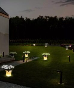 LED φωτιστικό γλάστρα 1.5W επαναφορτιζόμενη V-TAC RGB IP54 – 40211