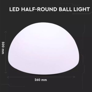 LED φωτιστικό οβάλ 6W επαναφορτιζόμενο V-TAC RGB IP54 – 40221