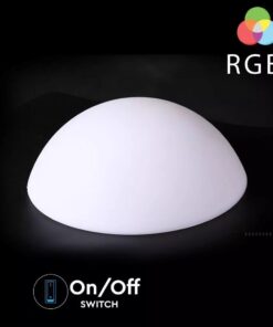 LED φωτιστικό οβάλ 6W επαναφορτιζόμενο V-TAC RGB IP54 – 40221