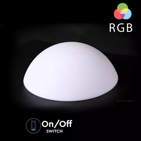LED φωτιστικό οβάλ 6W επαναφορτιζόμενο V-TAC RGB IP54 – 40221