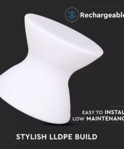 LED φωτιστικό σκαμπό 1.5W επαναφορτιζόμενο V-TAC RGB IP54 – 40231