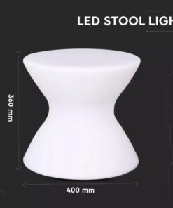 LED φωτιστικό σκαμπό 1.5W επαναφορτιζόμενο V-TAC RGB IP54 – 40231