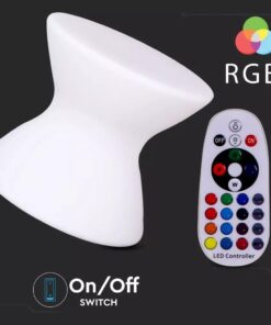 LED φωτιστικό σκαμπό 1.5W επαναφορτιζόμενο V-TAC RGB IP54 – 40231