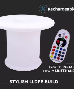 LED φωτιστικό τραπεζάκι 6W επαναφορτιζόμενο V-TAC RGB IP54 – 40251